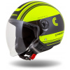 přilba Handy Metropolis Safety, CASSIDA (žlutá fluo/černá/reflexní šedá, vel. XS