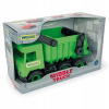 Wader Auto middle Truck sklápěč plast 36 cm zelený v krabici