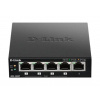 Ethernetový přepínač, model: 5-Port Fast Ethernet PoE Unmanaged Desktop Switch 5portový 100Mbps D-Link Neřízený Napájení