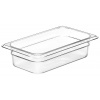 Cambro Nádoba Camwear GN 1/4 z polykarbonátu, Cambro, GN 1/4, 1,7L, Priehľadná, 162x265x(H)65mm