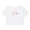 Nike Kids' Flow-Ral Boxy Graphic T-Shirt White 5-6 rokov