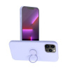Kryt Forcell SILICONE RING Case iPhone 13 Pro Max fialový