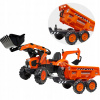 Falk Kubota Tractor Orange + Trailer (Falk Kubota Tractor Orange + Trailer)