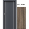 PORTA Doors SET Rámové dvere LINE, vzor A.1, farba Orech Naturálny, so zárubňou a kľučkou PD-LINE-A1-ORECHNATURALNY