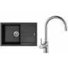 Set Sinks G13030 (dřez Amanda 780 Granblack 30 + baterie Vitalia Chrom - lesklý)