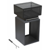 Ohniště CUBE s mřížkou 74cm Cattara 13007 + Dárek, servis bez starostí v hodnotě 300Kč