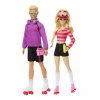 Barbie: 65. výročie Barbie a Ken v páre na kolieskových korčuliach
