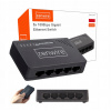 Prepínač 5 portov RJ45 1000 bps Sieťový prepínač Rozdeľovač 10/100/1000
