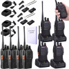 jingjing BAOFENG Vysielačka BF-888s WALKIE TALKIE 4 ks. (BAOFENG WALKWAY BF-888s WALKIE TALKIE CHANNELS Slúchadlá na baterky 4 KS)