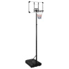 Basketbalový stojan priehľadný 280-350 cm polykarbonát-ForU-3107833