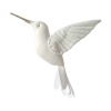 Love Me Decoration Ľanová dekorácia do detskej izby krémový kolibrík
