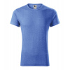 Pánske tričko Malfini Fusion 163 - veľkosť: S, farba: modrý melír