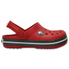 Detské šľapky Crocs Kids Crocband Clog, veľkosť 23,5 C7, farba Pepper (červená)