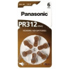 Panasonic baterie do naslouchadel 6ks PR312(PR41)