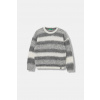 Detský sveter s prímesou vlny United Colors of Benetton 16PWQ109T.G.Seasonal sivá 140