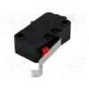 Mikrospínač SNAP ACTION s páčkou simulující kladku SPST-NC
