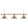 Biliardová lampa De Lux Brushed Copper 3 (3x tienidlo 37cm max. 60W)