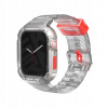Skinarma Saido 2v1 na Apple Watch 45/44 mm priehľadný SK-WS-SAIDO-CLR45