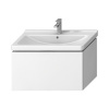 JIKA CUBITO PURE 84 x 46,7 x 48cm skrinka pod umývadlo závesná, biela, H40J4263015001