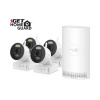 Kamerový systém iGET HOMEGUARD HGNVK88004P v2023 - bezdrôtový Wi-Fi batériový set, 8 kanálové NVR + 4x FullHD kame (HGNVK88004PV2023)