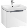 VILLEROY & BOCH Subway 2.0 závesná skrinka pod umývadlo, 1 zásuvka, 537 x 423 x 420 mm, Glossy White, A68610DH