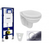 Geberit SET Duofix 111.300.00.5 +WCzávesné Id.Stand. QUARZO+sed.termopl +Sigma01 ChrómLesk 111.300.00.5 NR2