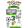 CUKROVÁ TLAČ jedlý obrázok na tortu Cukrová hmota Futbal Ronaldo SADA 3