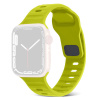 AppleMix Remienok pre Apple Watch Ultra 49 mm / 45 mm / 44 mm / 42 mm - vrúbkovaný - silikónový - svetlozelený