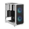 Fractal Design Focus 2 RGB White TG Clear Tint/Midi Tower/Transpar./Čierna a biela FD-C-FOC2A-04