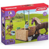 Schleich 42104 Umývací kút klubový s príslušenstvom, 24,5 x 19 x 6,6 cm