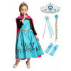 Kostým pre dievča - Elsa Dress Elza Coronation Set 134/140 (Elsa Dress Elza Coronation Set 134/140)