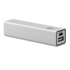 Power banka 2600 mAh, sivá Matt Silver