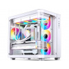 Jonsbo TK-3 - ATX-Gehäuse, weiß
