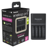 Panasonic Eneloop Smart-Quick Charger + 4x AA 2500mAh K-KJ55HCD40E