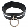 ROUGE Leather Fashion Collar Black