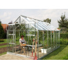 VITAVIA GARDEN skleník VITAVIA URANUS 11500 číre sklo 3 mm strieborný LG1038