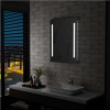 Kúpeľňové nástenné zrkadlo s LED osvetlením 60 × 80 cm