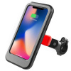 Interlook HL-70 | Držiak telefónu na bicykel, motorku | indukčná nabíjačka | Vodotesné, na riadidlách