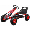 mamido Detská šliapací motokára Formula 01 červená