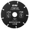 Rezný kotúč na drevo, drevotriesku, plast a sádrokartón 125 x 1,0 x 22,2 mm, PRO-TECHNIK