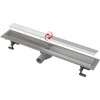 Alcadrain Odtokové žľaby - Sprchový žľab Double Fit and Go 950 mm, vrátane roštu, nerezová APZ13-DOUBLE9-950