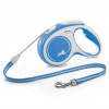 Flexi NEW COMFORT vodítko M do 20kg, 5m lanko – modré
