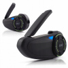 Motocyklový Interkom EJEAS Q8 USB-C Bluetooth Aplikácia FM Rádio 2 KUSY