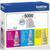 atramentová náplň BROTHER BT-5000 C/M/Y Pack DCP-T300/T500W/T700W (3x 5000 str.)