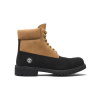 Timberland 6 In Premium WP Boot Black Nubuck Wheat UK10 A2P6W-EMJ