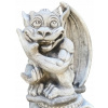 Záhradná figúrka - Chrlič usmievavá betónová postava (Gargoyle sa usmieva betónovou postavou)