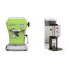 Ascaso Dream ONE, Fresh Pistachio + Lelit William PL72-P