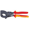 KNIPEX 95 36 250 Nůžky na kabely - ráčnové