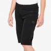 100% Dámske kraťasy 100% AIRMATIC Women´s Shorts Black Veľkosť: S