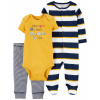 CARTER'S Set 3dielny overal, body kr. rukáv, tepláky Daddy chlapec LBB PRE, veľ. 46